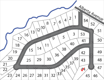 Lot 44 Map
